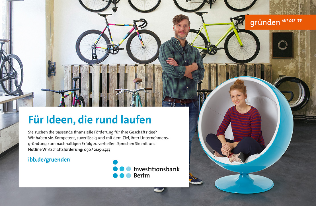 Heimrich & Hannot  Corporate Design Agentur Investitionsbank Berlin Startups gründen