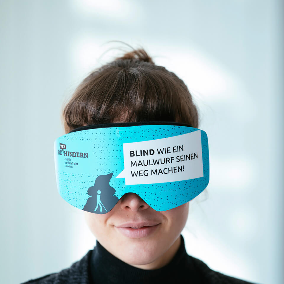 Heimrich & Hannot Event Agentur Ausstellung blind wie ein Maulwurf sein